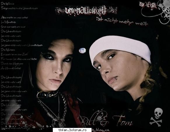 revista tokio hotel? noi nu? mai mult decat oricine &nbsp; &nbsp; &nbsp; =d&nbsp; deci facem