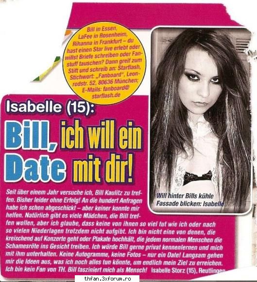 BILL ARE IUBITA??? - uitati un articol - Bill