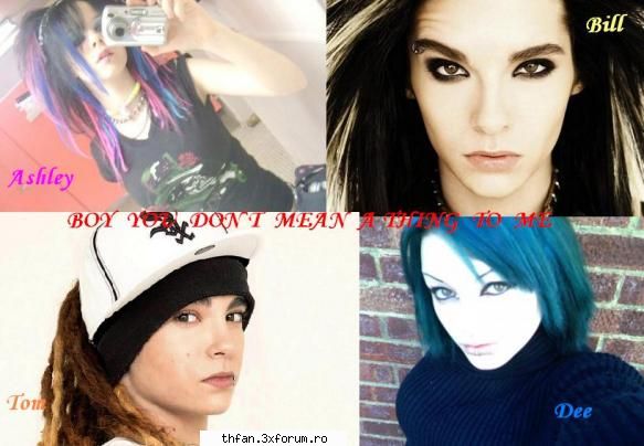 ~BOY YOU DON`T MEAN A THING TO ME~ - Tom isi facu curaj si ii spuse lui Dee ce - Arhiva