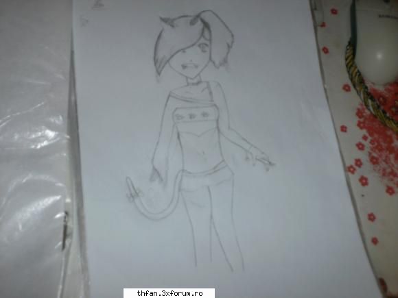 Fan-Art - n'aveam c face dekt sa inventez desene :D km - Let's talk