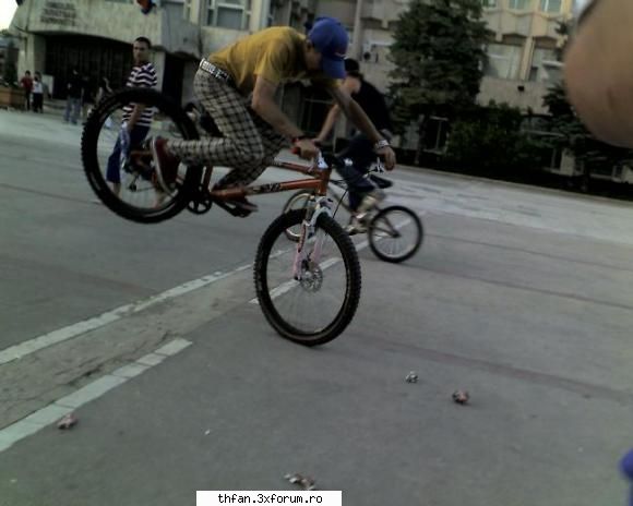 Our friends - mordant cu bicicleta...nebunu' - Let's talk