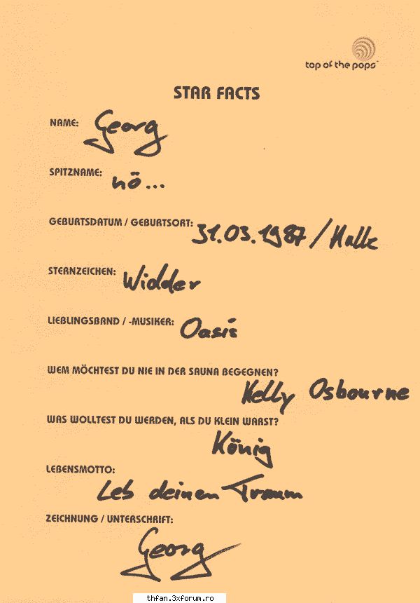 Scrisul lui - C scris are Georg...:D .. Nu vine s-mi scrie si - Georg
