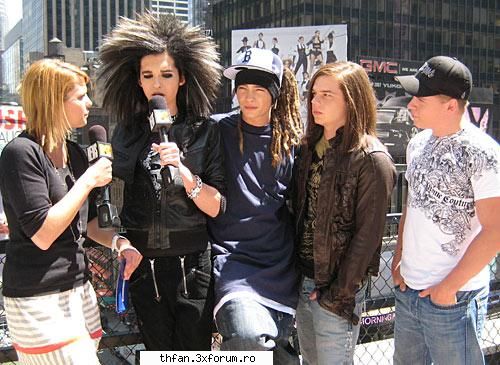 nush dak sunt inainte sau dupa tokio hotel la mtv trl america