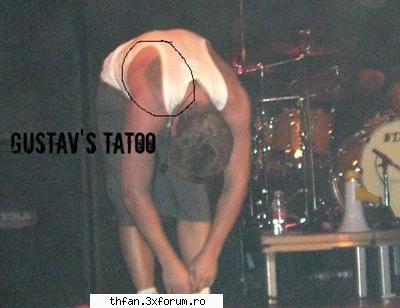 galerie gustav - look...gustav new tatoo...e fain numa ca nu se - Gustav