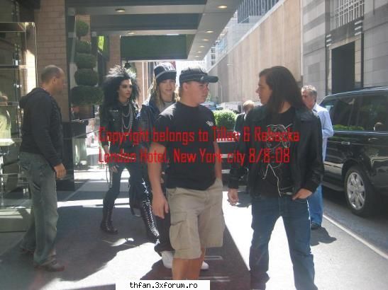 galerie tokio hotel - cateva mai noi cu ei de prin america ;) - Tokio Hotel