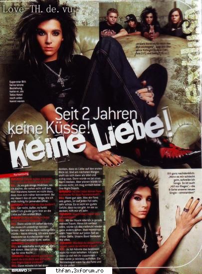 incredibil - dap stiam am revista bravo din germania care - Bill