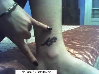 ..tatuaju meu ;) ..la vz mama si na mai zs nik :limba: just style