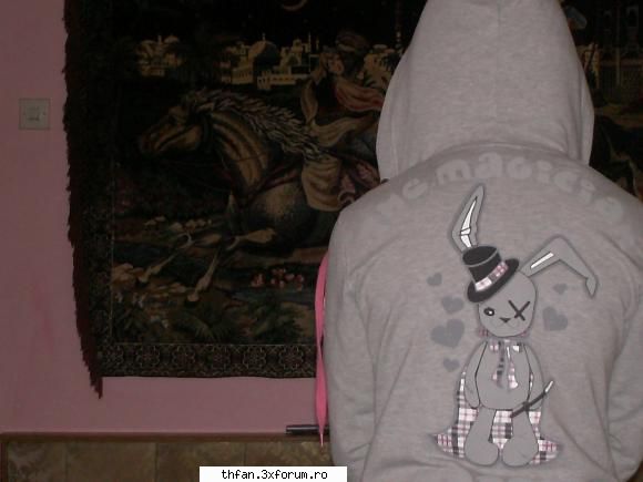 me - my bunny from my back - Pictures