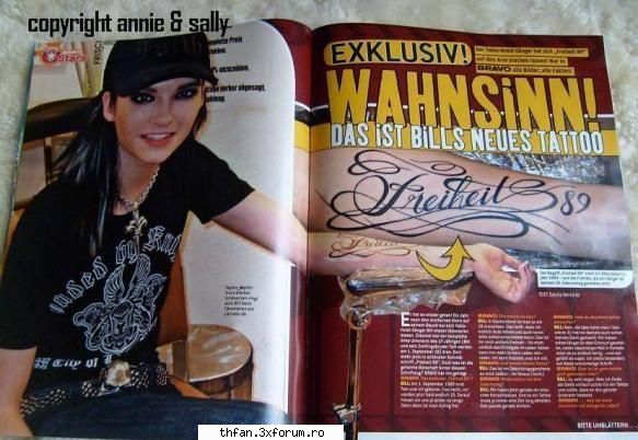 wow! - uitatzi'va la tattoo: 1)s vd d park ar fi q kriok - Bill